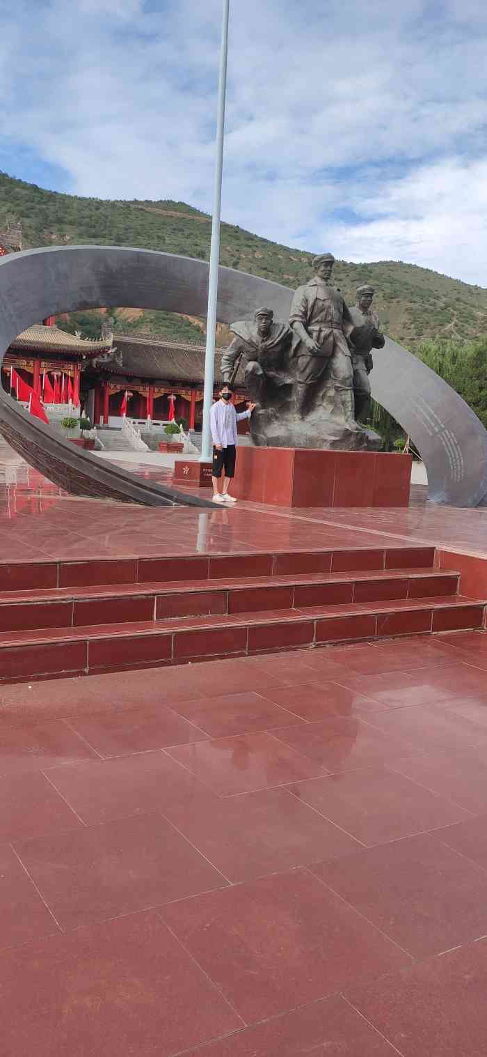 界石铺红军长征纪念馆-"中国工农红军长征界石铺纪念馆99红军不.