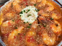 蒜蓉铁板虾-欧记大排档·景德菜(上海首店)