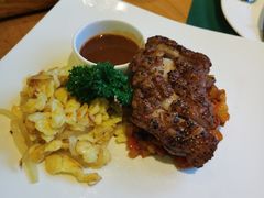 黑胡椒西冷牛排配蔬菜-兰特伯爵西餐厅·啤酒屋(方庄店)