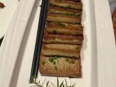 小葱煎黑豆腐-鲍鱼王子(深圳大厦店)