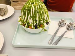 抹茶冰淇淋-王守财小山園