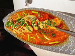 招牌跳水鱼-小河盐帮·私家菜·烤鸭(三元桥·霄云路店)