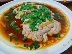 葱油脑花-红灯笼龙凤饭店(宁波老字号店)