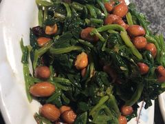 果仁菠菜-华盛园卷子王农家菜水库鱼