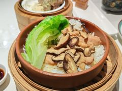 冬菇滑鸡丝苗钵仔饭-喜势点·糖沙翁手工茶点·本地人茶居(永庆坊店)