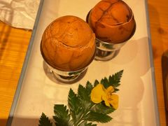 喝汤再烤的毛蛋-蚝·生·鲜牛烧肉铺(中央大街店)