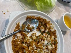 生菜虾松-老妈私房菜