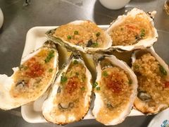 烤生蚝-利杨记·本味轩粥坊·烧烤(宝体店)
