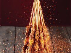 现烤羊肉串-小西北·纯正手工面(华侨城店)