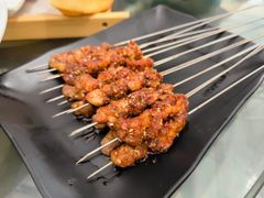 羊肉串-老磨油饼(高陵店)