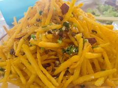 干扁藕丝-小李子油焖大虾向阳总店