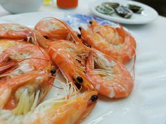 白灼基围虾-北戴河庆山饭店·海鲜砂锅粥(北戴河黑石路店)