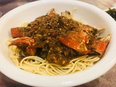 蟹脚热干面-沈记烧烤海鲜(江汉二路店)