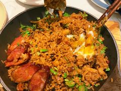 黑松露香肠炒饭-鹿港小镇(悠唐店)