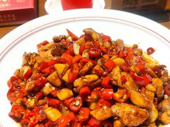 双椒炒鸡-金味老饭铺(晚报店)