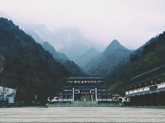 景区大门-秦岭天竺山景区