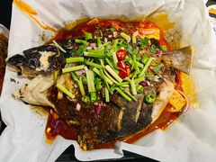 香辣蒸鱼-鱼鼎香烤鱼火锅(华发商都店)