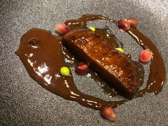 鹅肝酱汁香牛排菇-鱼桥巷·美学川菜