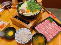 牛肉寿喜锅飨宴-胜博殿日式炸猪排(侨福芳草地店)