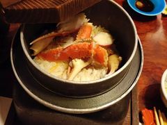 蟹肉釜饭-蟹道乐(京都本店)