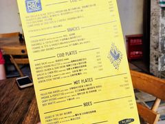 菜单-RAC BAR(安福路店)