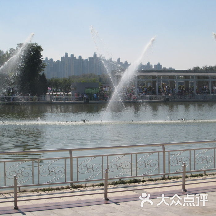 天津水上公园十一的喷泉图片-北京公园-大众点评网