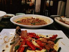 秘制蚕豆煲-山水一号·中餐厅