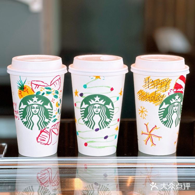 在星巴克感受圣诞氛围🎄