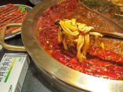 招牌生扣鲜鸭肠-王婆乔鲜鱼自助火锅(蜀汉路店)