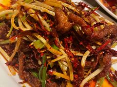 干煸牛肉丝-渝信川菜(西单店)