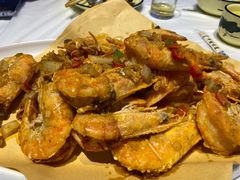 炸青虾-渔民船说·北塘海鲜·天津菜·海肠捞饭(北塘古镇店)
