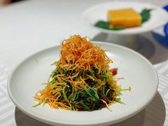 巧拌豆苗-四季民福烤鸭店(王府井灯市口店)