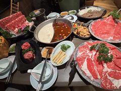 玫瑰雪花牛舌-捞王锅物料理(上海世茂广场店)