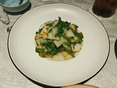 清炒黄心菜-钱塘花园·宁波菜