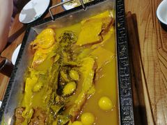 -东来菜馆•手抓海鲜家常菜•海鲜锅贴(鸽子窝店)