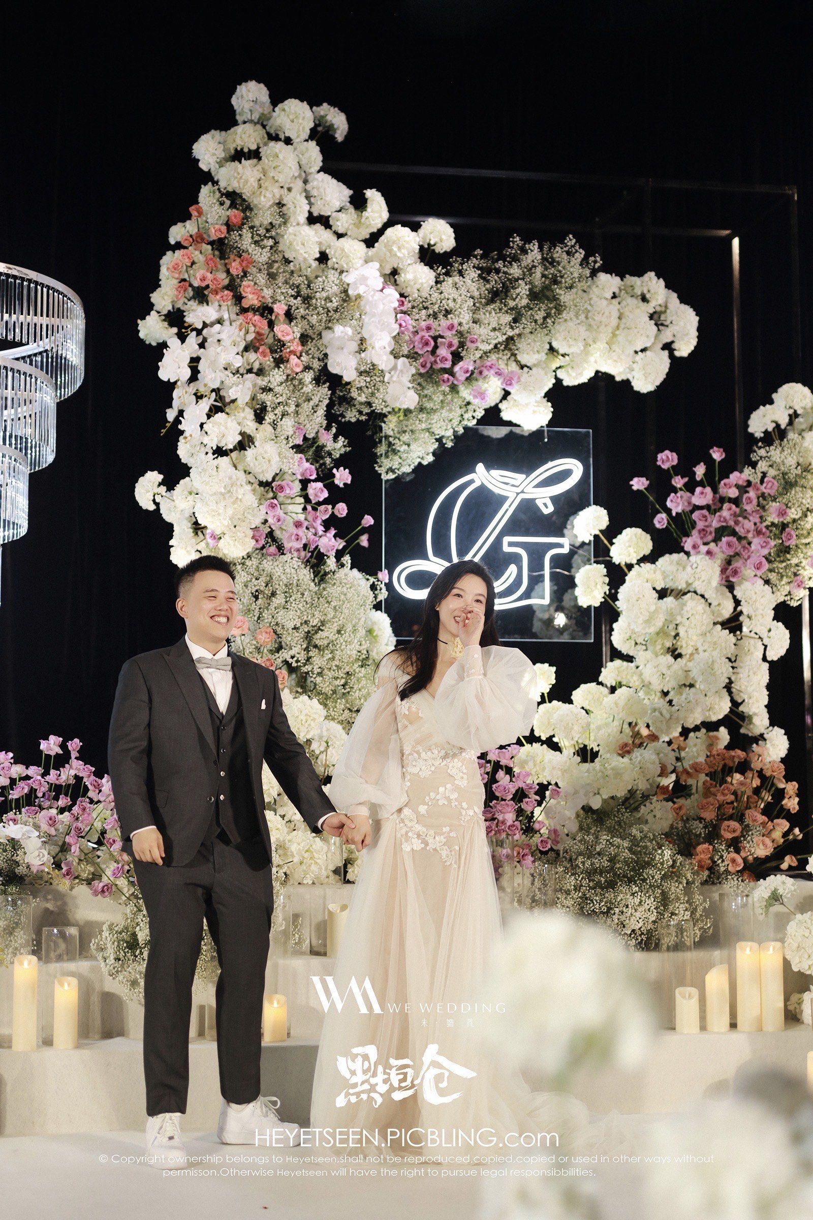 韩系小众鲜花主题婚礼💐