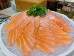 三文鱼薄切-羽寿司(东方宝泰店)