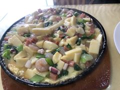 铁板蛋豆腐-华春餐馆(鱼山路店)