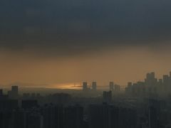 -深圳中洲万豪酒店·大堂酒廊·高空海景