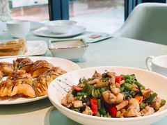 青椒紫苏炒美蛙-芙蓉堂(武汉天地店)