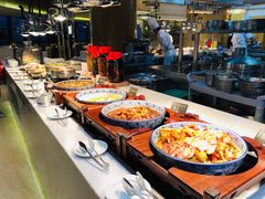 自助取餐区-杭州钱江新城万怡酒店-西餐厅