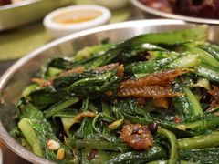 豆豉鲮鱼炒油麦菜-农汤老店(顺联公园里店)