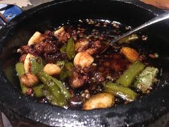 石锅杭椒牛蛙-桂满陇-西湖船宴(西单大悦城店)