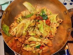 干锅花菜-绿茶餐厅(布吉万象汇店)