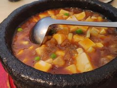 石锅鸡汤豆腐-绿茶餐厅(宝能太古店)