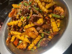 干锅排骨虾-嘎嘎鸭脑壳(蜀汉路店)