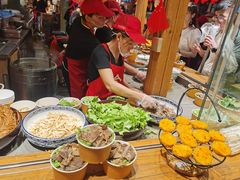 自助取餐区-沙州食驿·非遗小吃夜市
