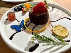 巧克力熔岩蛋糕-Mark&Mars Restaurant