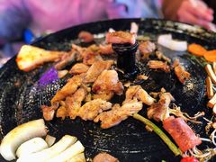 黑胡椒鸡腿肉-豚豚家돈돈가韩国锅盖烤肉(新北万达店)