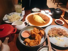 日式酱汁炖煮牛筋-山杏yama-katsu·吉列炸物